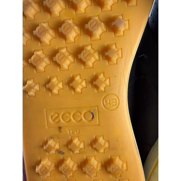 ECCO Street Retro Spikeless Golf Shoes Brown Leather Hybrid Sneaker Men 43/9-9.5 - Picture 12 of 12